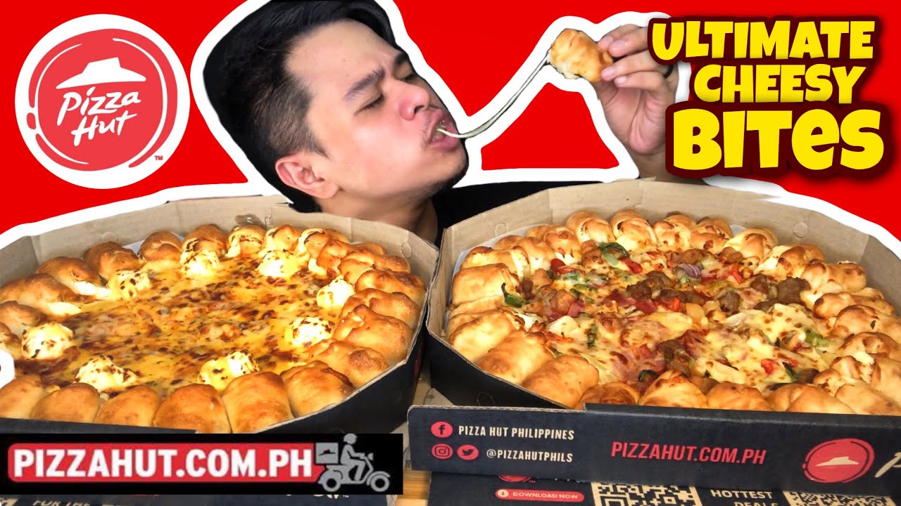 ULTIMATE CHEESY BITES DIPPERS (Sponsored food by PIZZA HUT Philippines ) | Mukbang with JD