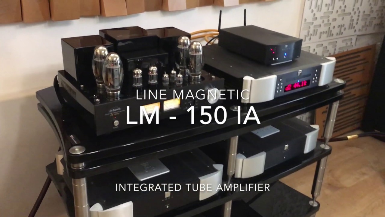 מגבר מנורות הי אנד , Line Magnetic  -  LM 150 IA