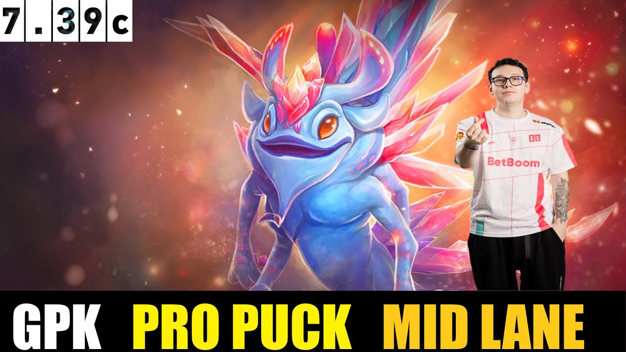 🤯 GPK [PUCK] MID 7.39C- DOTA 2 HIGHEST MMR MATCH#dota2  #dota2gameplay #gpk