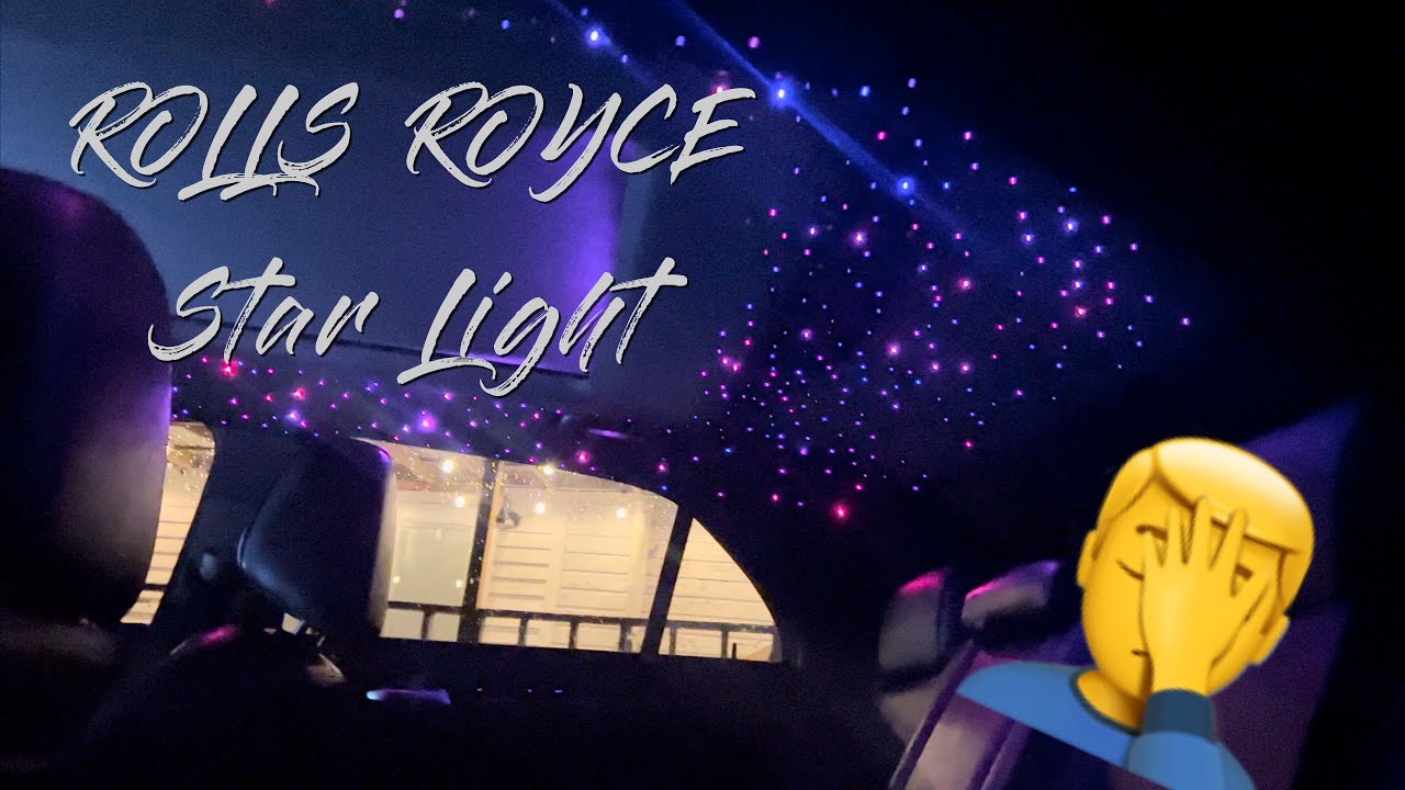 Installing Rolls Royce Starlights In Chrysler 300c HEMI