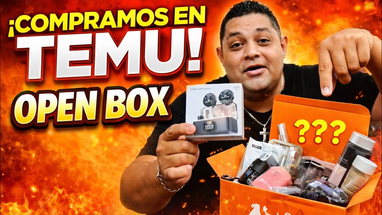 COMPRAMOS EN TEMU!! ESTÁS COSAS COMPRAMOS