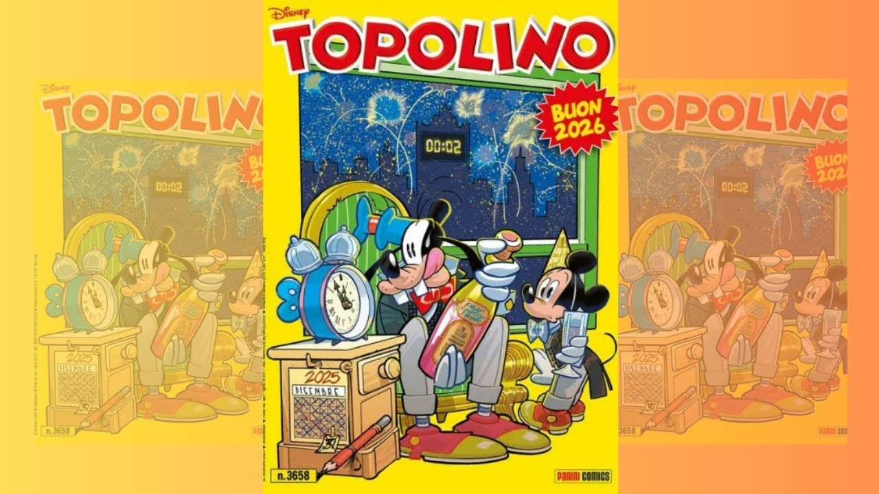 SALUTIAMO IL 2025! Topolino 3658