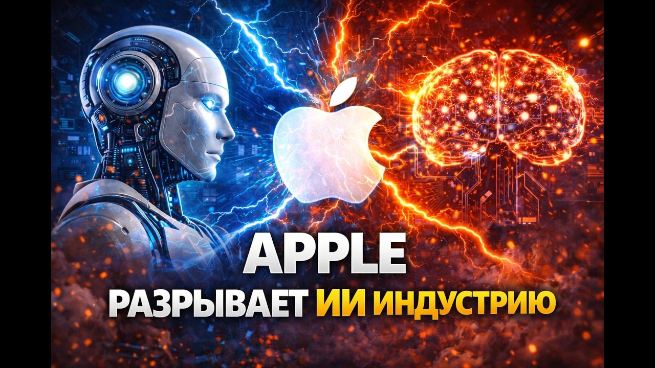 APPLE РАЗРЫВАЕТ ИИ ИНДУСТРИЮ