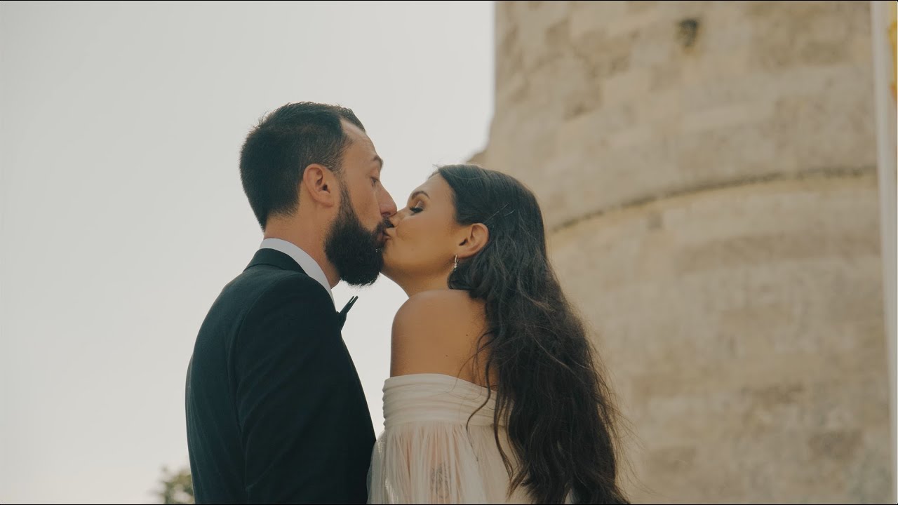Alex + James Highlight- English castle wedding at Lulworth Castle