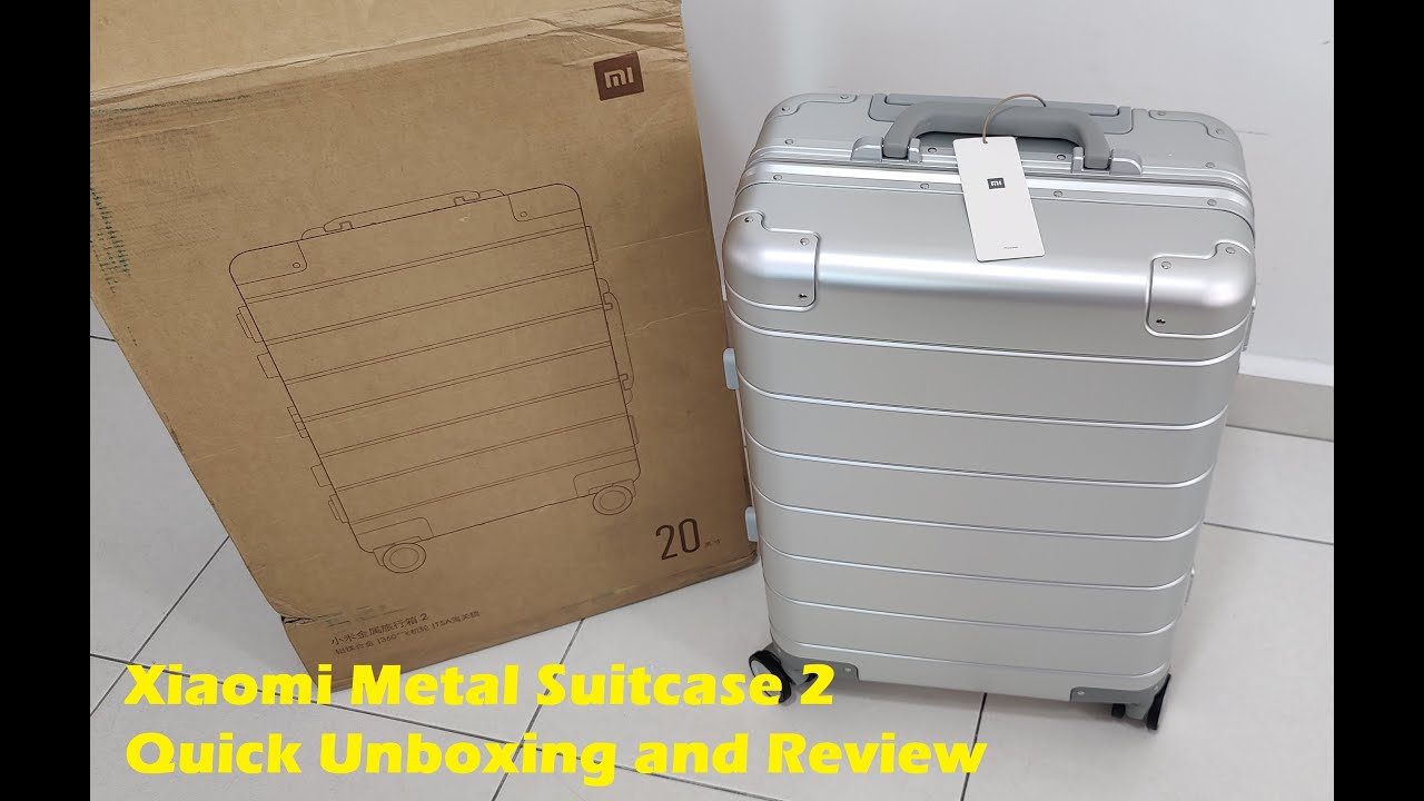 Xiaomi Metal Suicase 2 - Quick Unboxing & Review