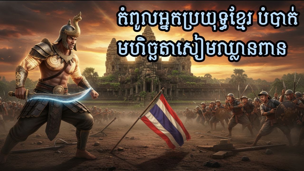 កំពូលអ្នកប្រយុទ្ធខ្មែរ បំបាក់មហិច្ឆតាសៀមឈ្លានពាន