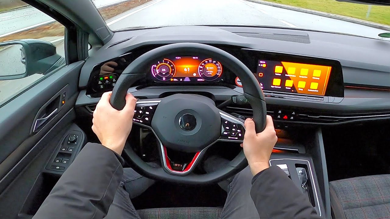 2022 VW Golf 8 GTI - pov test drive