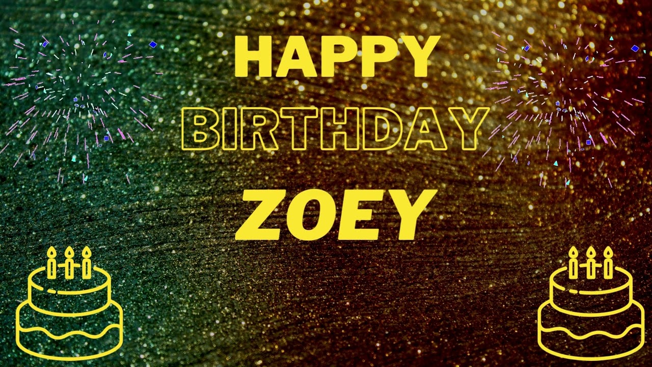 Happy Birthday Zoey (EDM Mix)