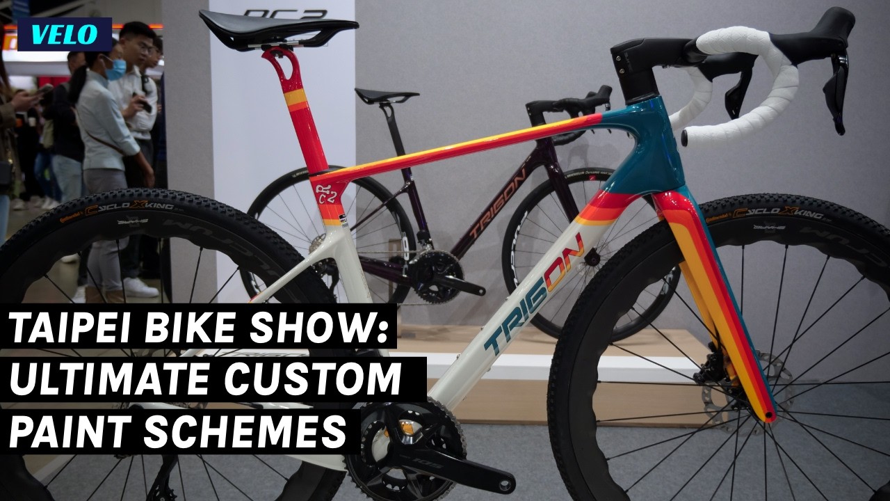 Технологии Taipei Cycle Show 2025: самые невероятные колёса и настоящая кастомная окраска
