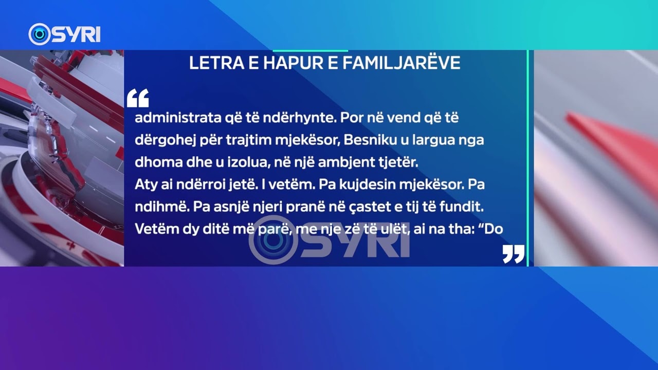 Besnik Koçiu ndërroi jetë në burgun 313, familjarët e tij kërkojnë zbardhjen e ngjarjes