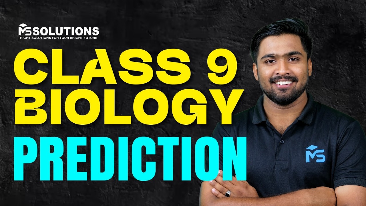 CLASS 9 Annual Exam 2026 | Biology Prediction | MS SOLUTIONS