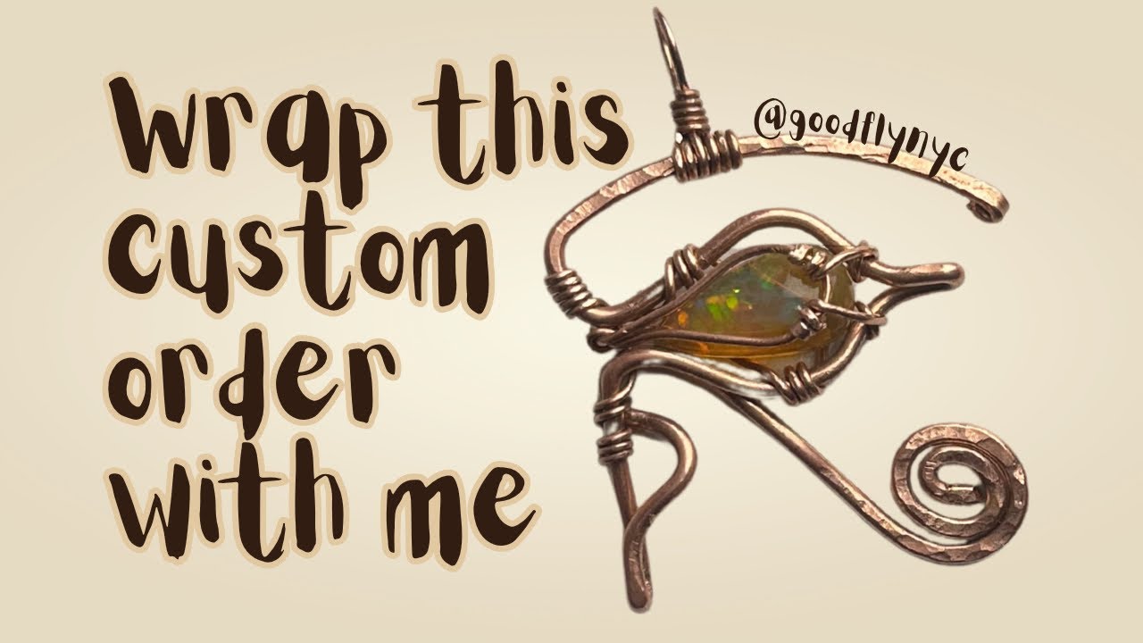 &ldquo;How to Make a Powerful Eye of the Horus Pendant | Copper Wire Art Tutorial&rdquo;