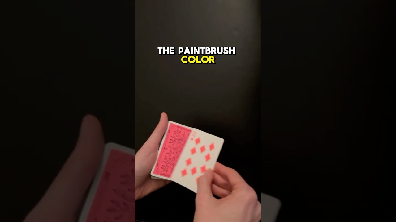 Paintbrush Color Change - Tutorial #magic #tutorial #shorts #magictricks