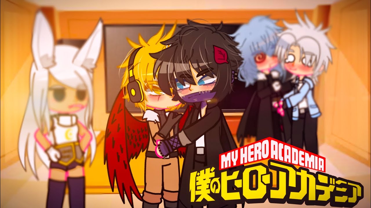 Pro heroes + Lov react to dabihawks natshig