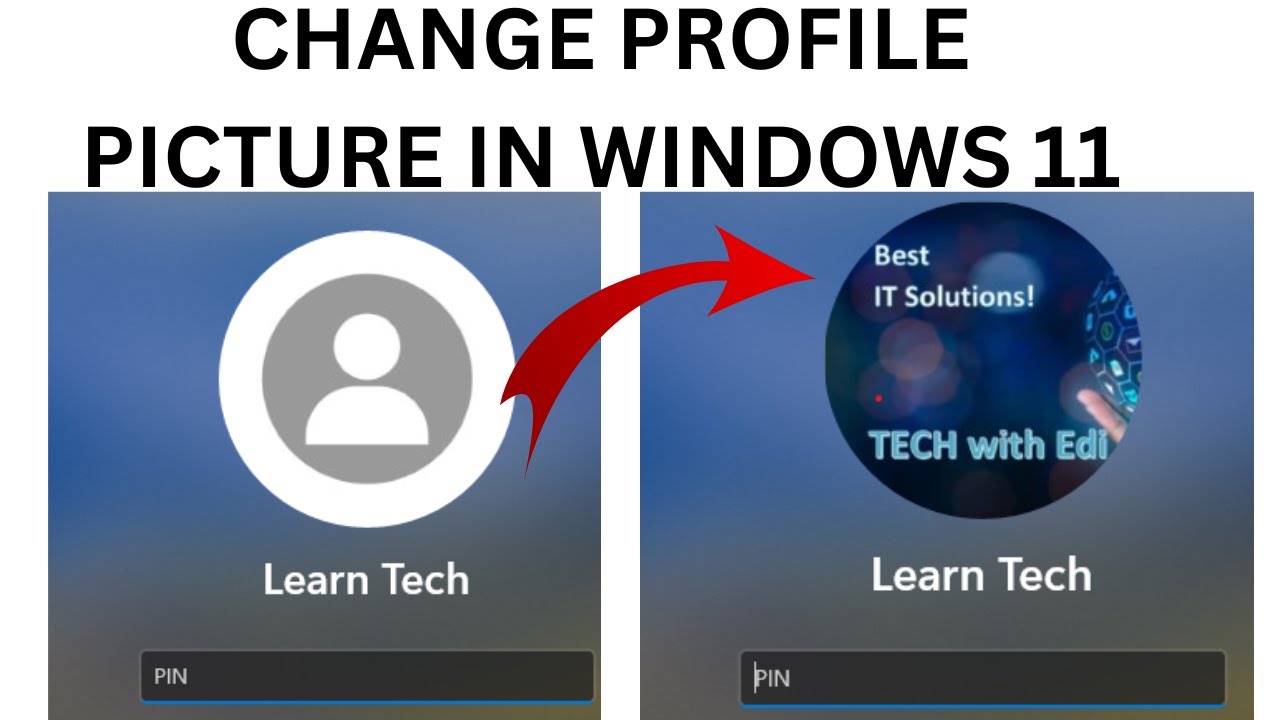 Change Profile Picture in Windows 11!
