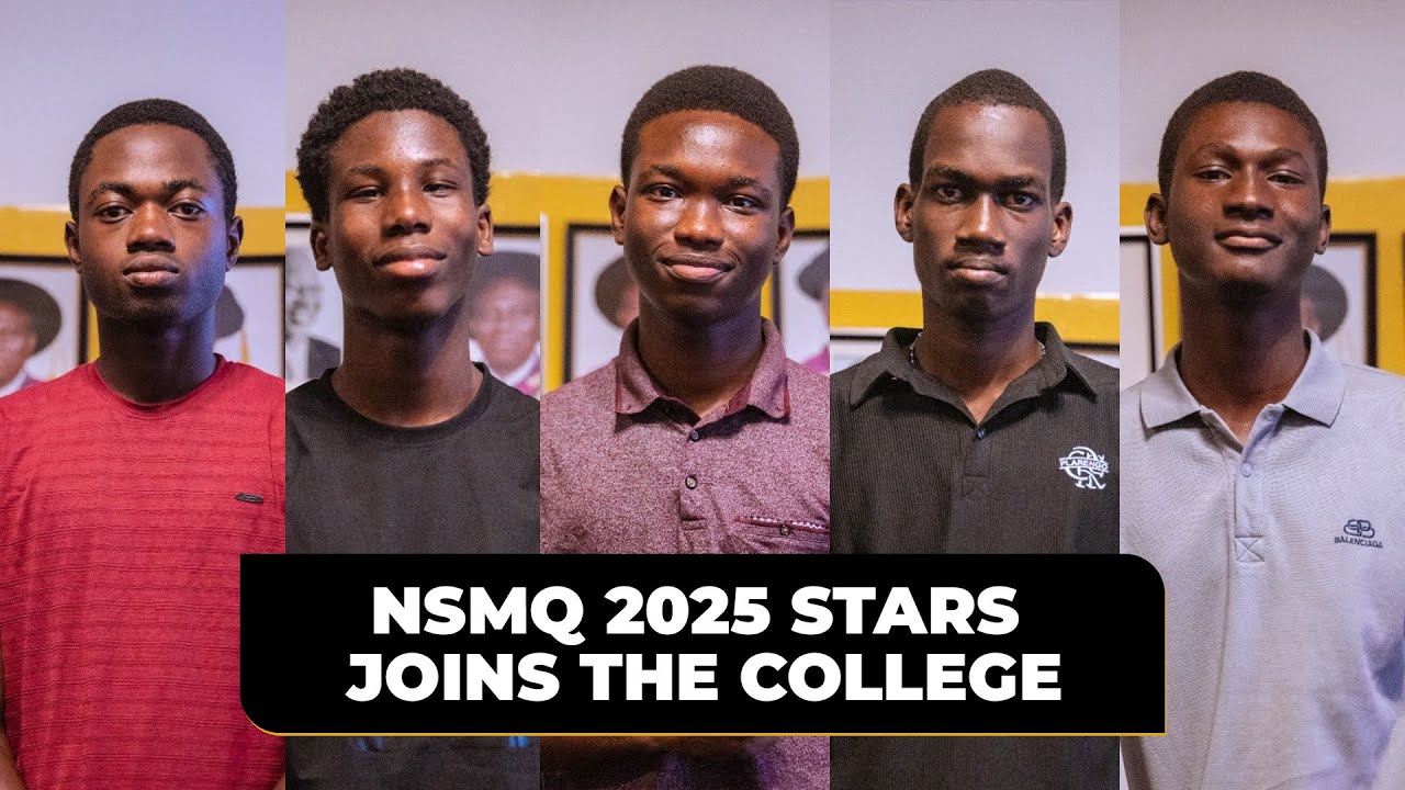 NSMQ 2025 Stars Join KNUST College of Engineering