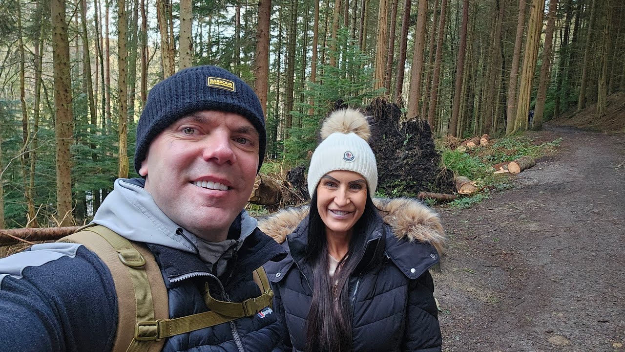 Hamsterley Forest walk. 15k trail Walk.