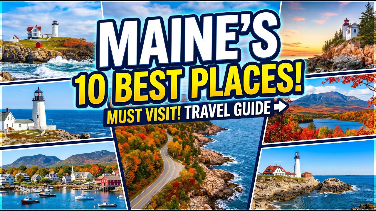 Maine&rsquo;s 10 Best Places