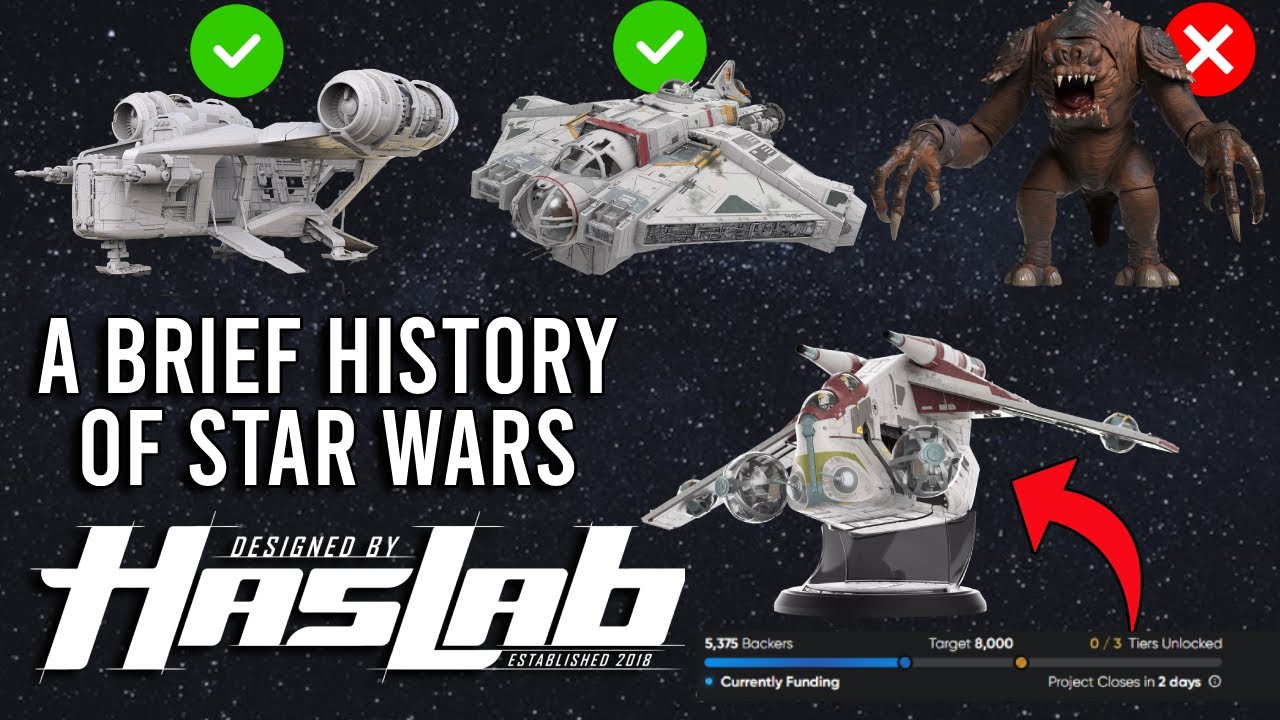 The History of Star Wars Haslab Projects | Star Wars TVC and Black Series