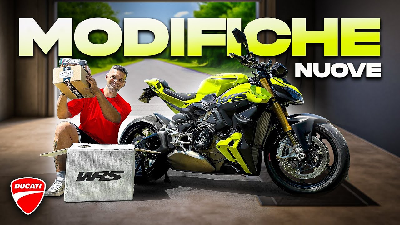 MODIFICHE e PARTI SPECIALI per la STREETFIGHTER V4s 2025 OVERPOWER 😍 (Croccanti e inaspettate)