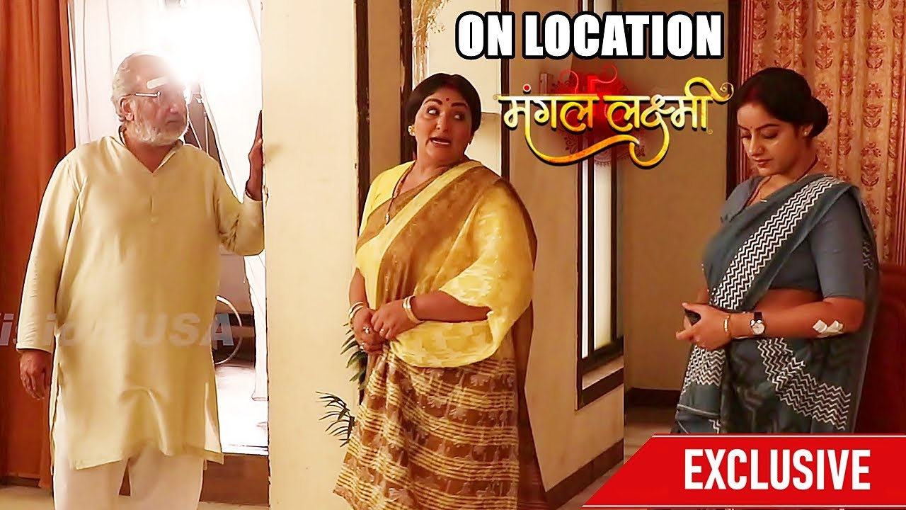 Mangal Lakshmi: Sudesh Ji Ke Saamne Kusum Ne Lutaya Mangal Pe Pyaar... FAKE Pyaar | ON LOCATION