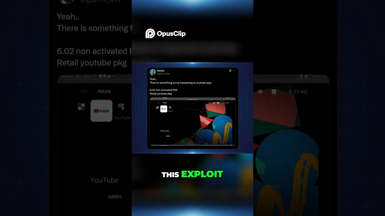 YouTube Jailbreak: PS5 Exploit Under Development! #microsoft #psgames #playstation #steam