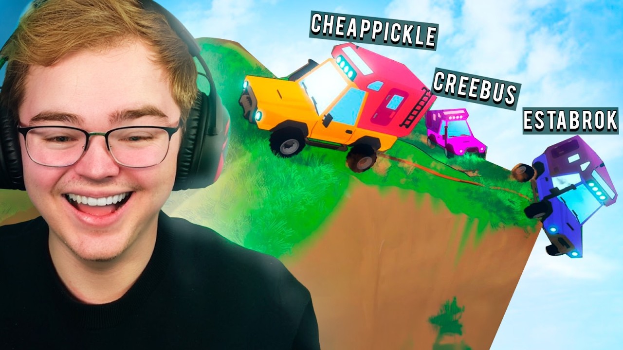 Goofy Gang Plays DANGEROUS MOUNTAIN TOGETHER!
