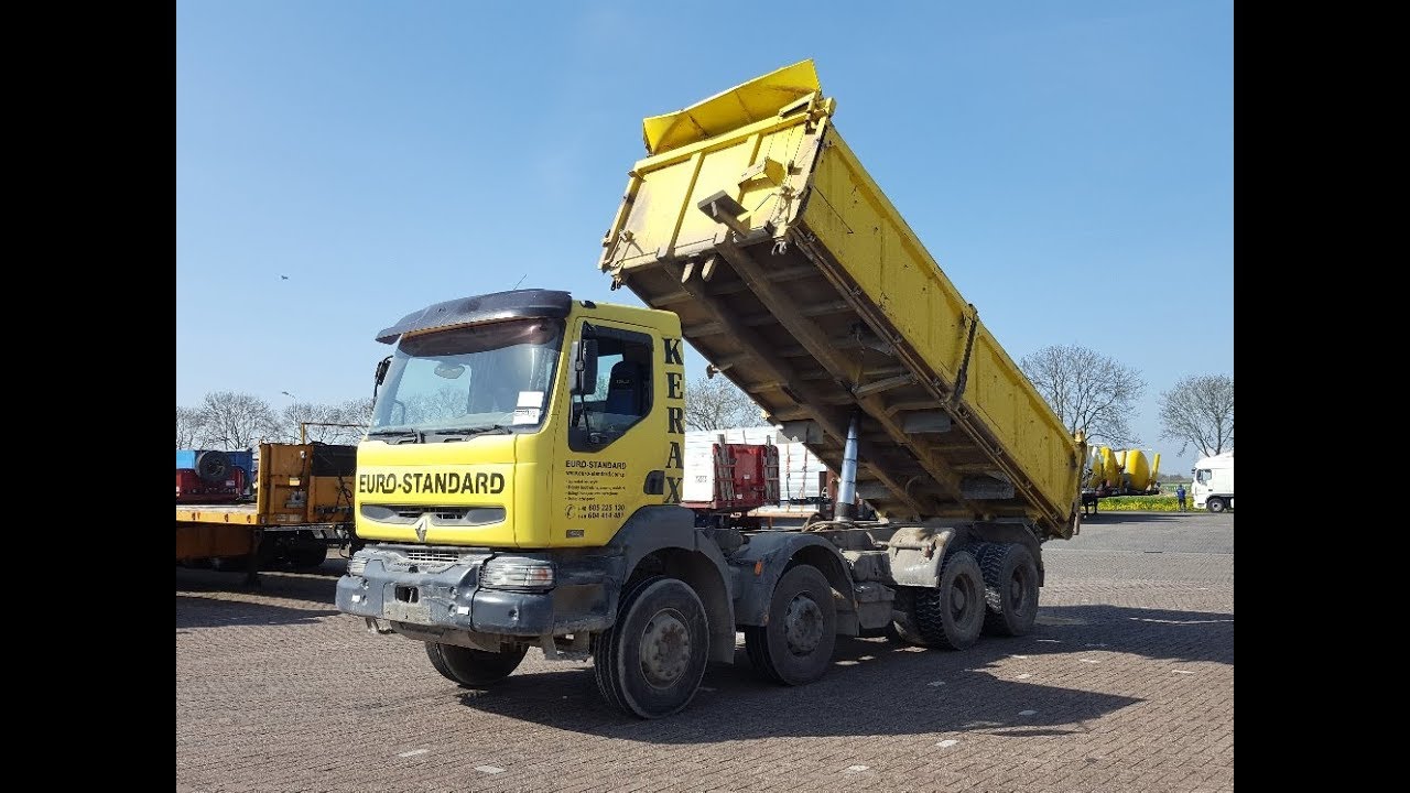 KLEYN TRUCKS * For Sale: RENAULT KERAX 420, TIPPER, 8X4, FULL SPRING, 2005,