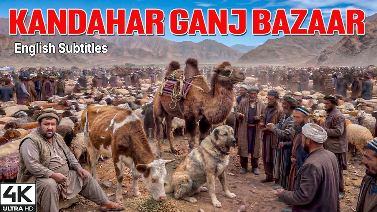 Afghanistan’s Biggest Animal Market