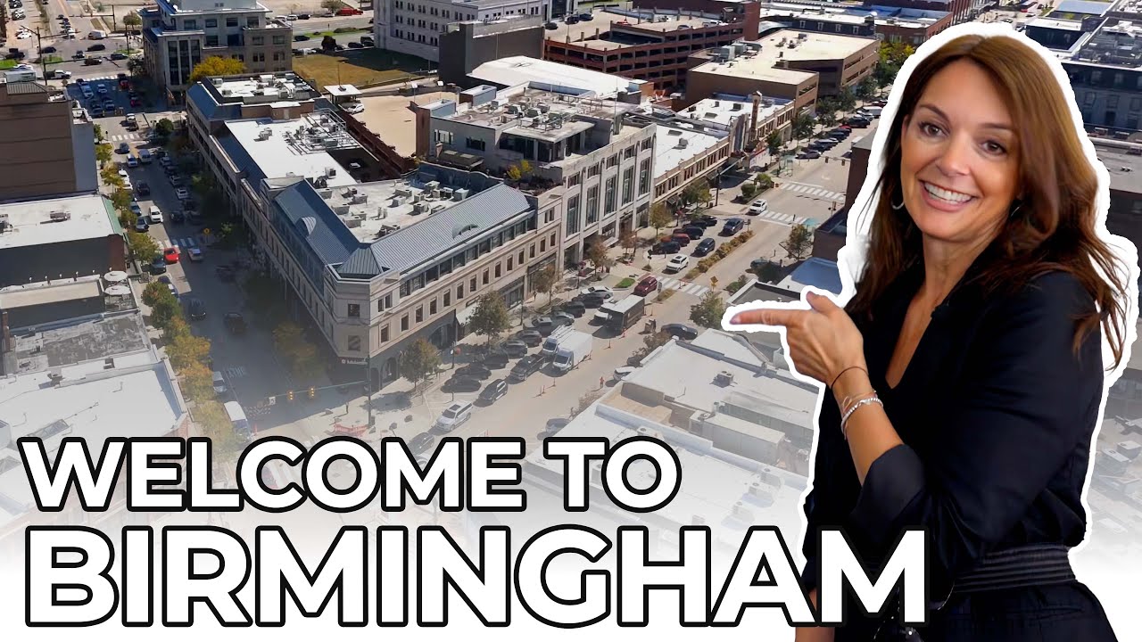 Living in Birmingham, MI: Luxury Homes, Dining, & Shain Park Tour