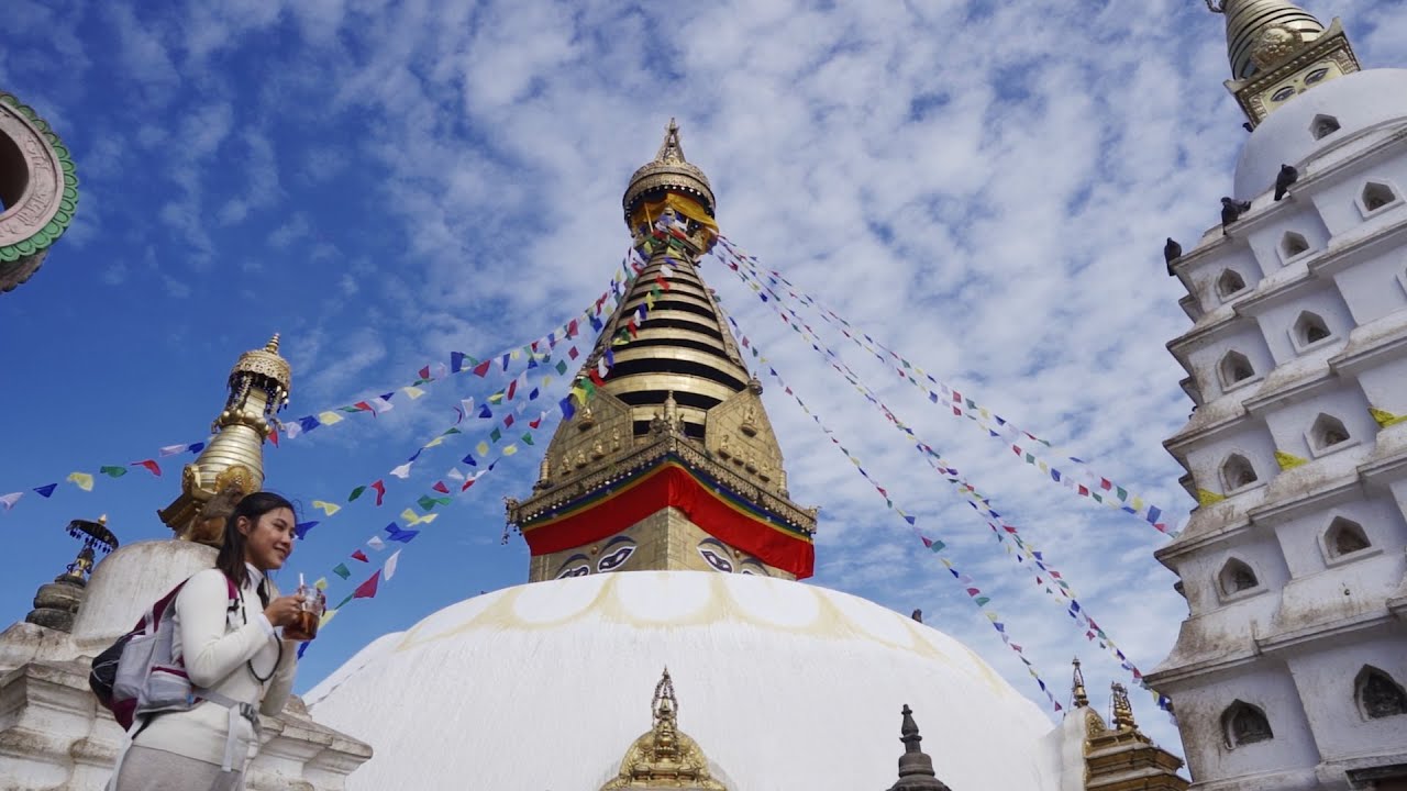 Swayambhunath Stupa | History &  Mythical Story Of Swayambhu Stupa | Monkey Temple