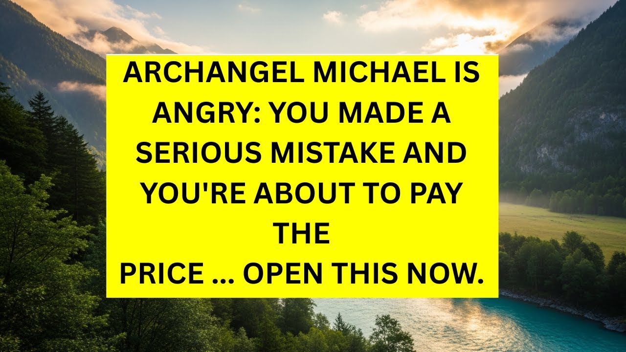 ♾️ ARCHANGEL MICHAEL IS ANGRY: YOU MADE A SERIOUS MISTAKE AND YOU’RE ABOUT TO PAY THE PRICE…