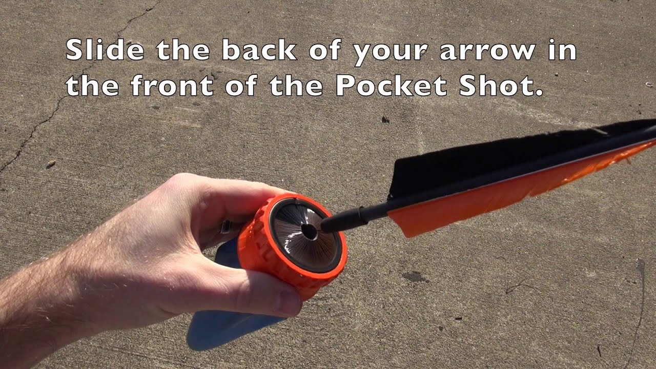 The Pocket Shot Arrow Cap