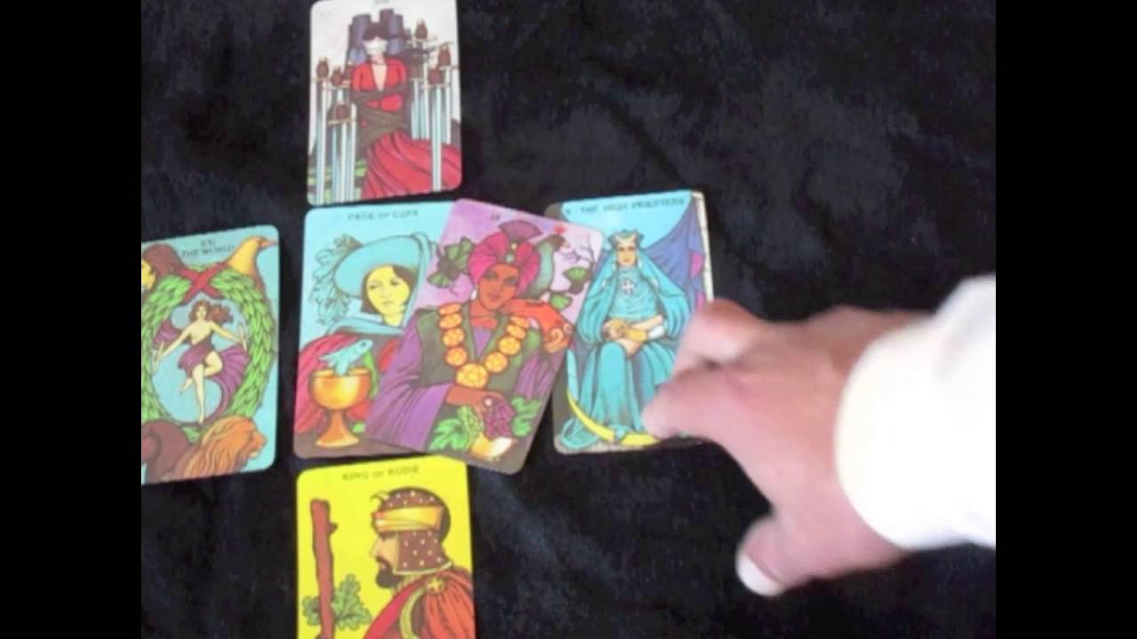 Celtic Cross with Morgan-Greer Tarot deck