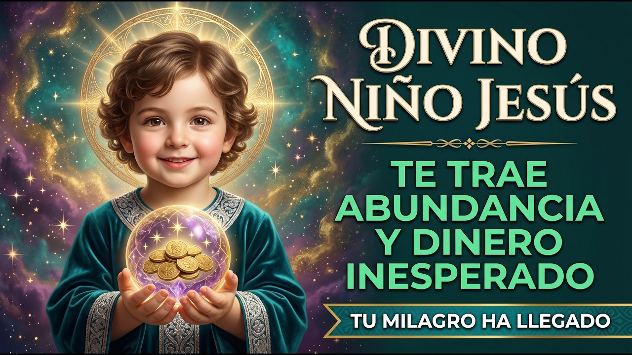 💗 MILAGRO URGENTE DEL DIVINO NIÑO JESÚS 💰 ORACIÓN PARA LA PROSPERIDAD Y ABUNDANCIA ECONÓMICA