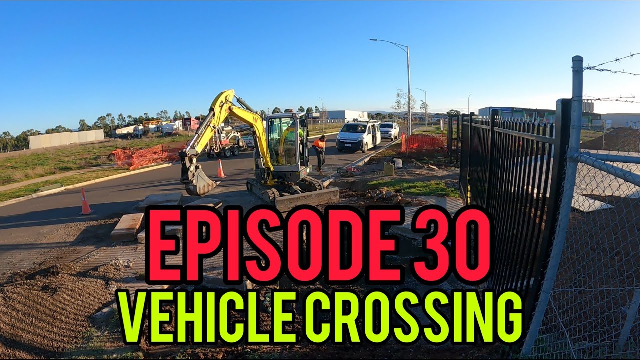 🇦🇺 RIPPING UP AND POURING A NEW VEHICLE CROSSING 🇦🇺
