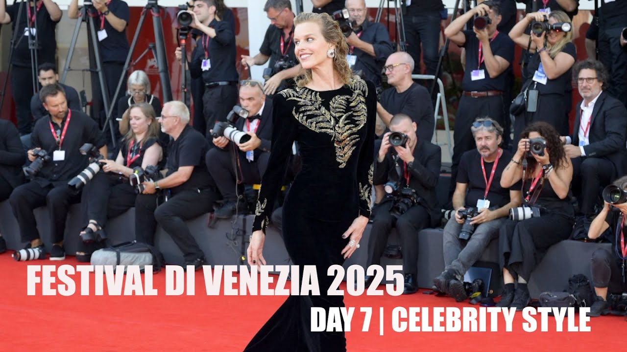 FESTIVAL DI VENEZIA 2025 | Day 7 Celebrity Style - 4K