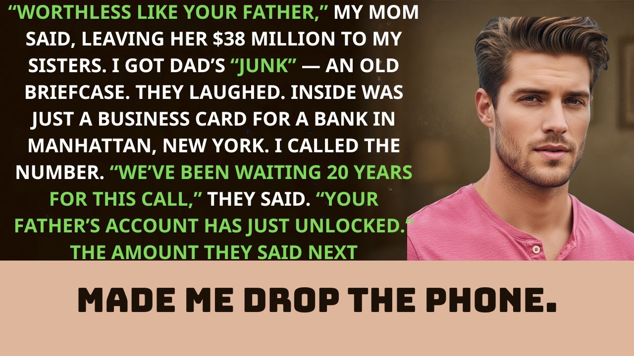 Sisters Got $38 Million, I Got Dad's Dusty Briefcase - One Phone Number Inside Changed Everything