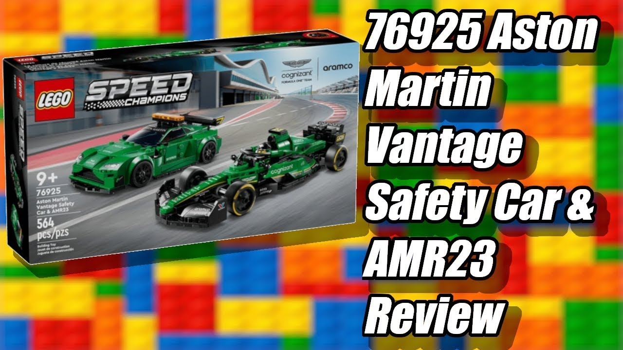 LEGO Review  Set 76925 Aston Martin Vantage Safety Car & AMR23 🏎️✨   The Ultimate Track Duo!
