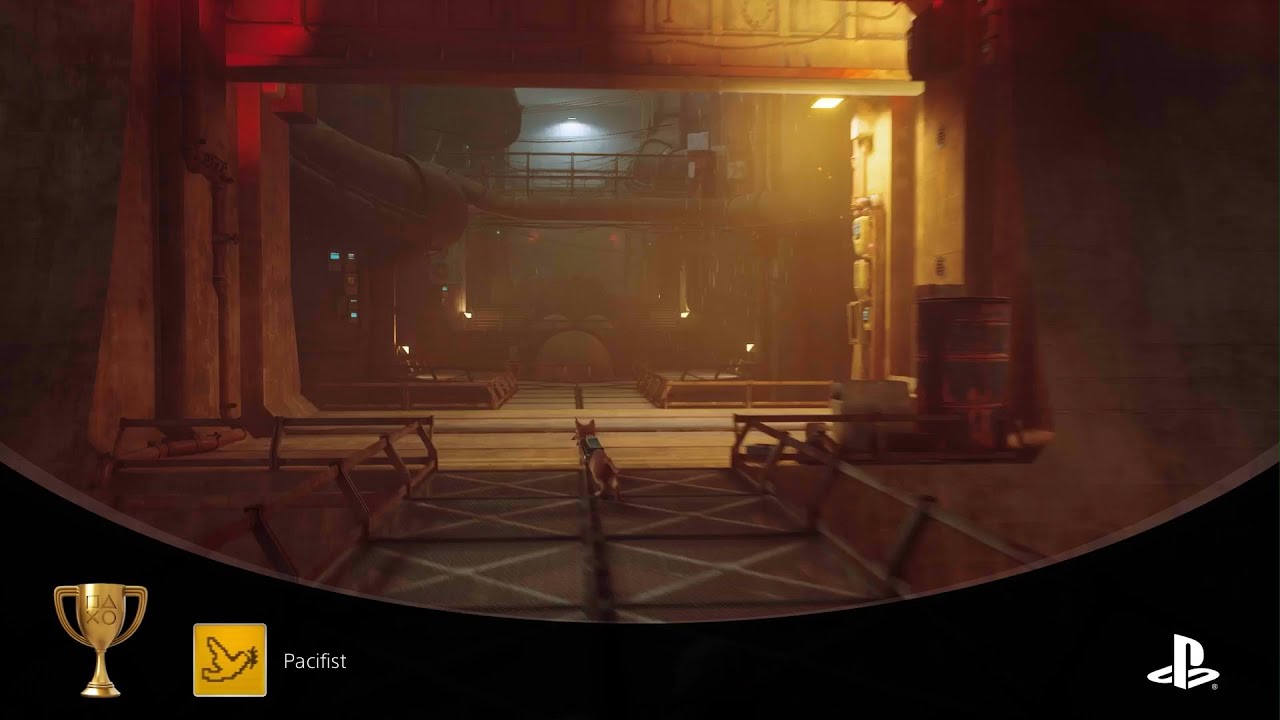 【Stray】Trophy - Pacifist | Chapter 8: The Sewers