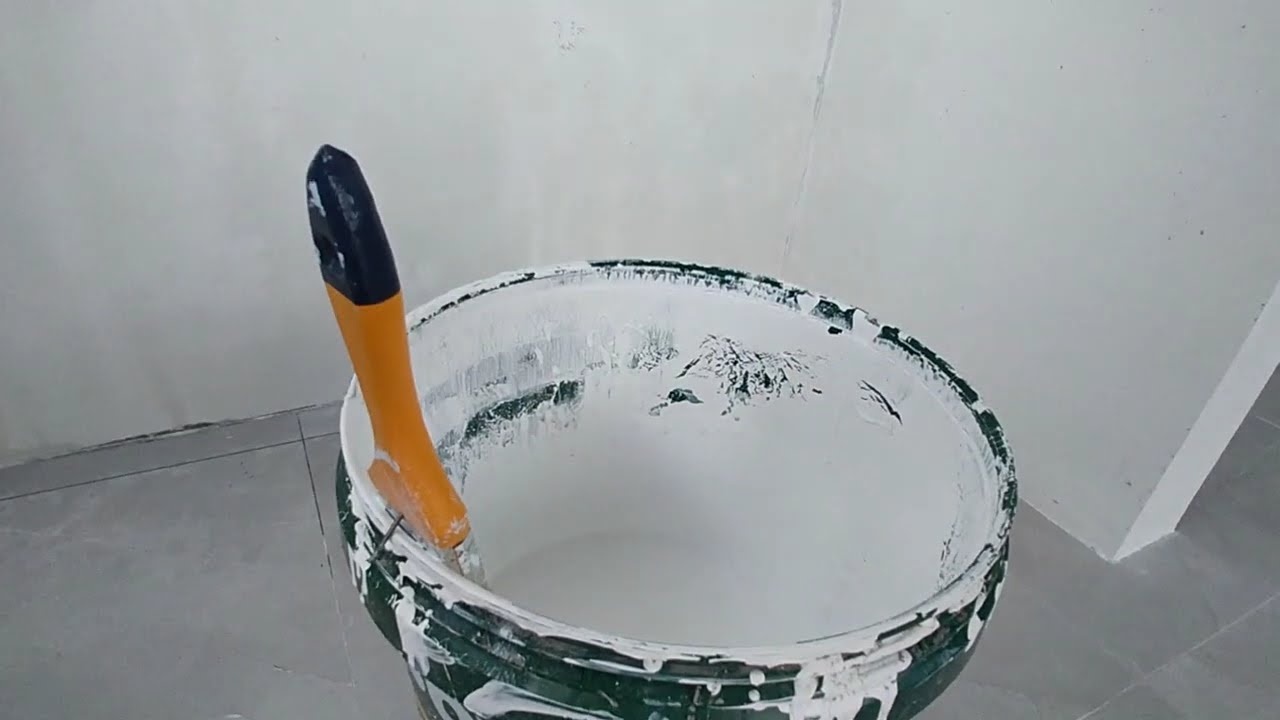 Paano mag Pintura Ng Skim Coated na Wall/Paano Maiwasan mabakbak ang Pintura🖌️