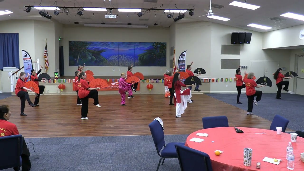 Tai Chi Fan at the Hanqing Tai Chi 2026 Lunar New Year Celebration in Tavares, Florida 8 Feb. 2026.