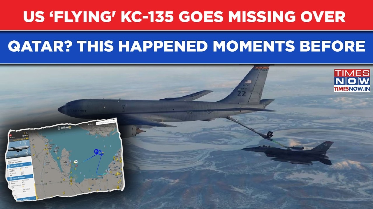 US KC-135 &lsquo;Flying Gas Station&rsquo; Goes Missing Over Qatar? This Happened Moments Before It Disappeared