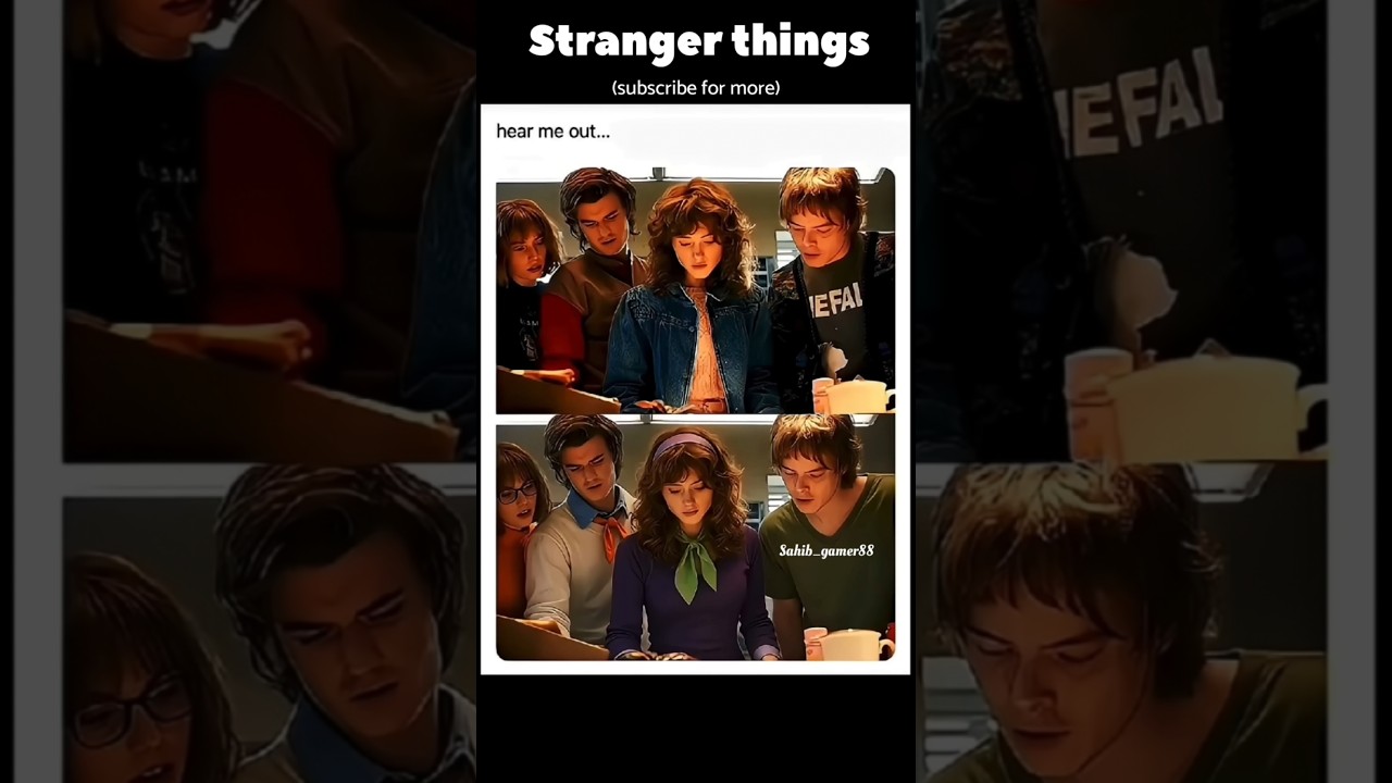 ​Wait... did Netflix just sneak the Mystery Machine into Hawkins? 🚐💨 #strangerthings #netflixseries
