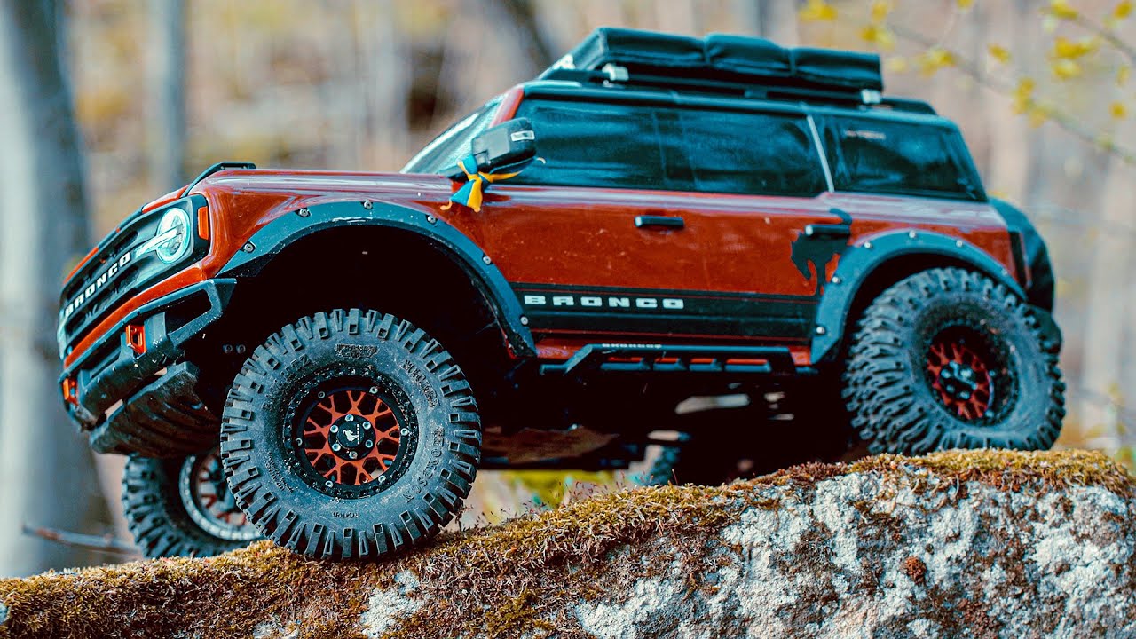 $1500 Custom RC Truck Traxxas TRX4 Bronco 2021 H-Tech