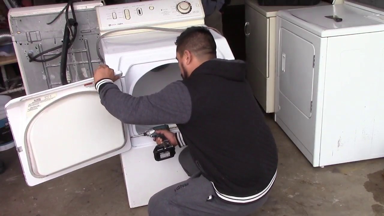 Secadora Maytag Neptune Checando Partes