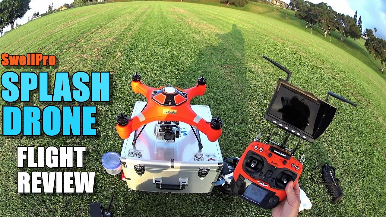 SwellPro SPLASH DRONE (Waterproof Drone) - Flight Review - [Flight Test / Pros & Cons]