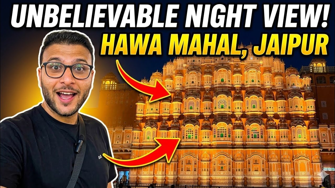 Hawa Mahal Jaipur Since 1799 😱!! Jaipur Best place to visit ❤️