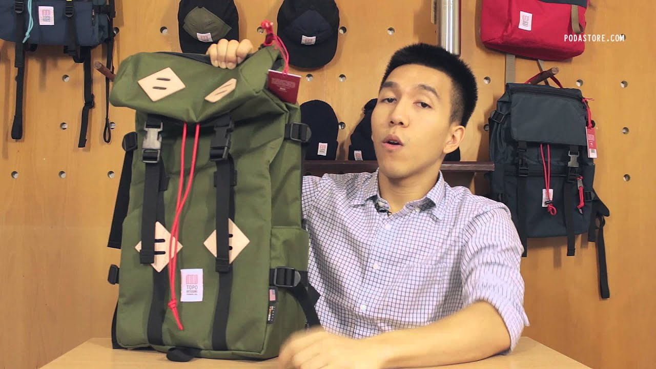 รีวิวกระเป๋า Kletttersack จาก Topo Designs