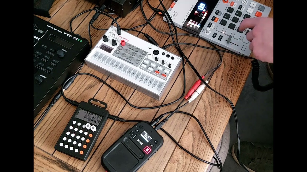 TE KO2 x PO KO + Mini KP // 808TSIE / di3rr3 – Lo-Fi FX Jam